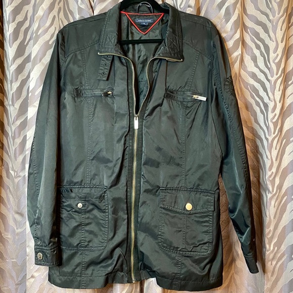 Tommy Hilfiger Other - HP✨ Vintage Black Tommy Hilfiger Jacket - utility